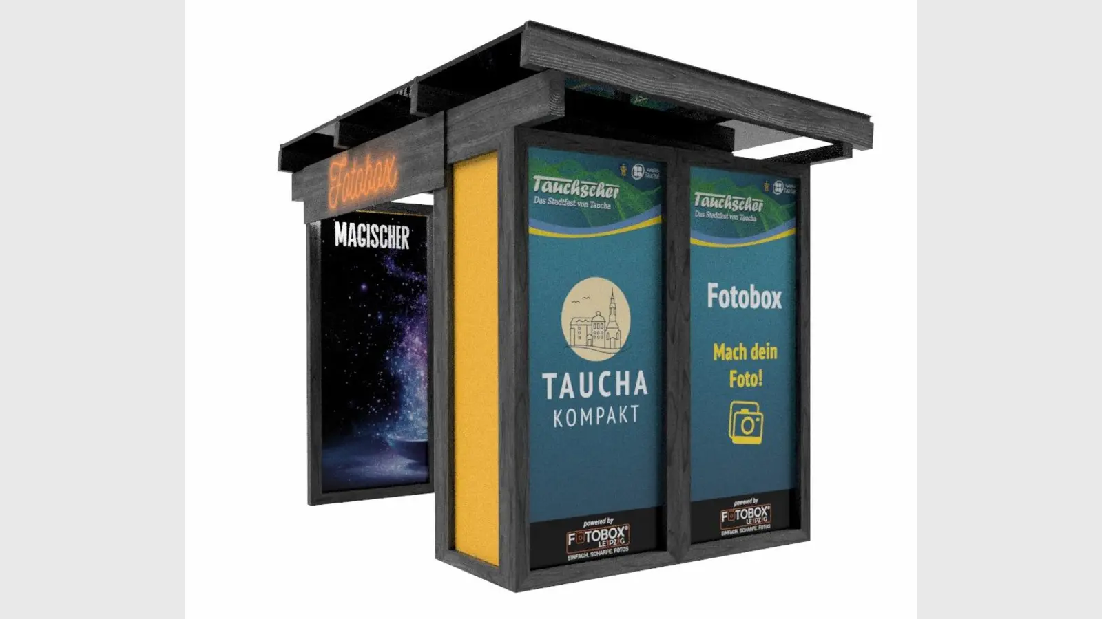Fotobox Leipzig und Taucha kompakt präsentieren erstmals eine Fotobox zum Tauchschen. (Foto: Fotobox Leipzig)