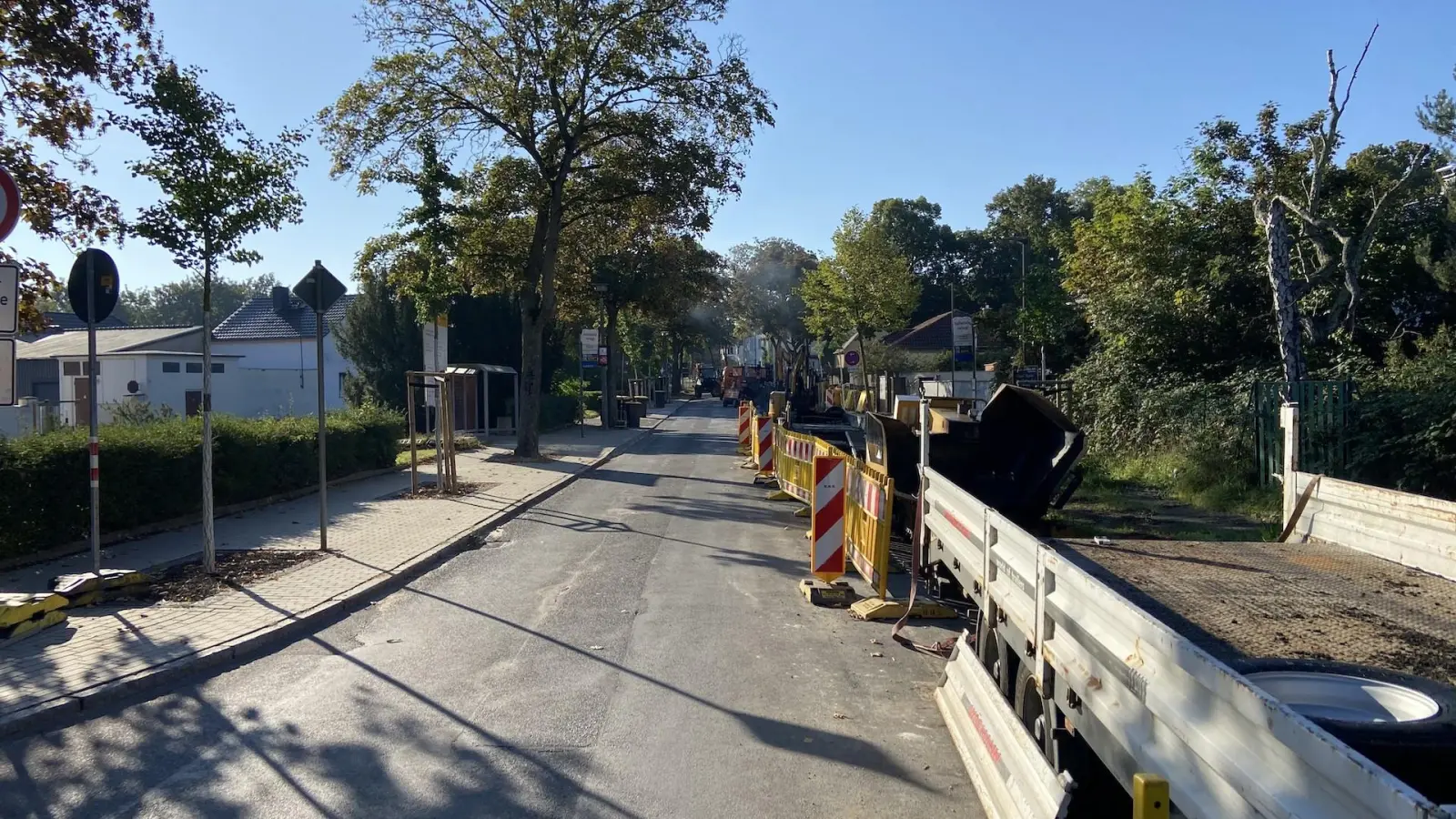 Graßdorfer Straße: Ab kommenden Freitag wieder freie Fahrt (Foto: taucha-kompakt.de)