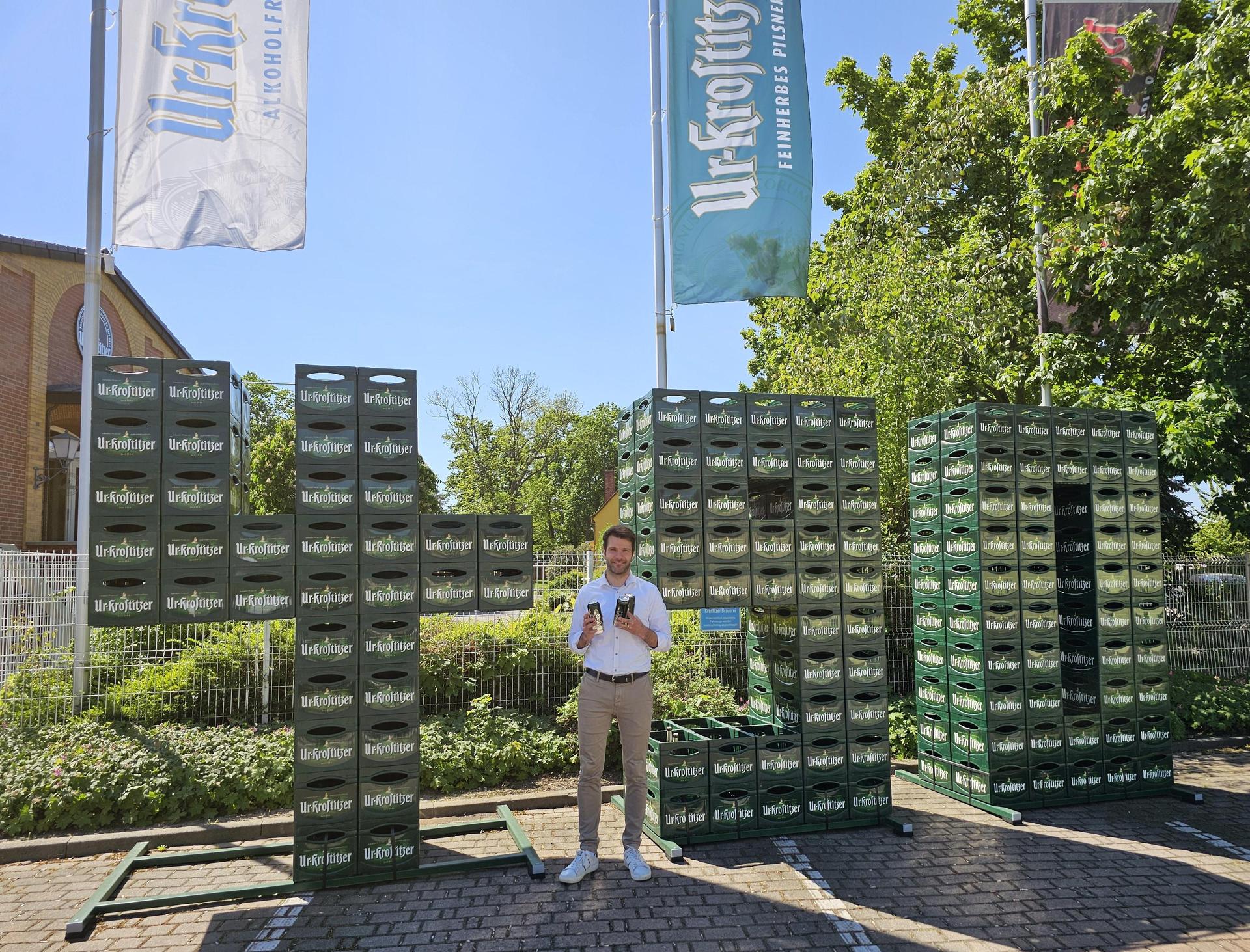 Ur-Krostitzer Geschäftsführer Sven-Matti Kamann freut sich auf den 490. Geburtstag der Brauerei. (Foto: Ur-Krostitzer)