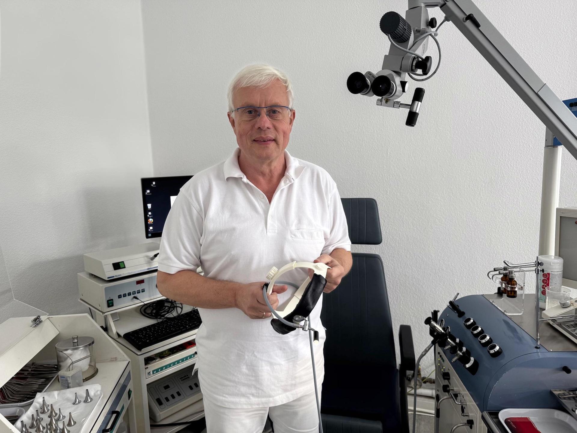 Hat seine Praxis an einen Nachfolger abgegeben: Dr. Thomas Pirlich. (Foto: Daniel Große)