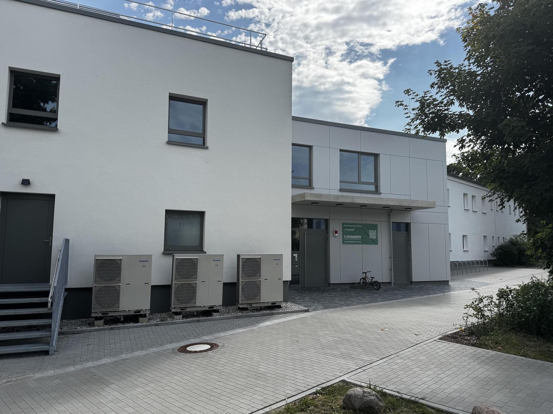 Die Kita Flohkiste wurde mit dem ehemaligen Bowlingdschungel verbunden. (Foto: Daniel Große)