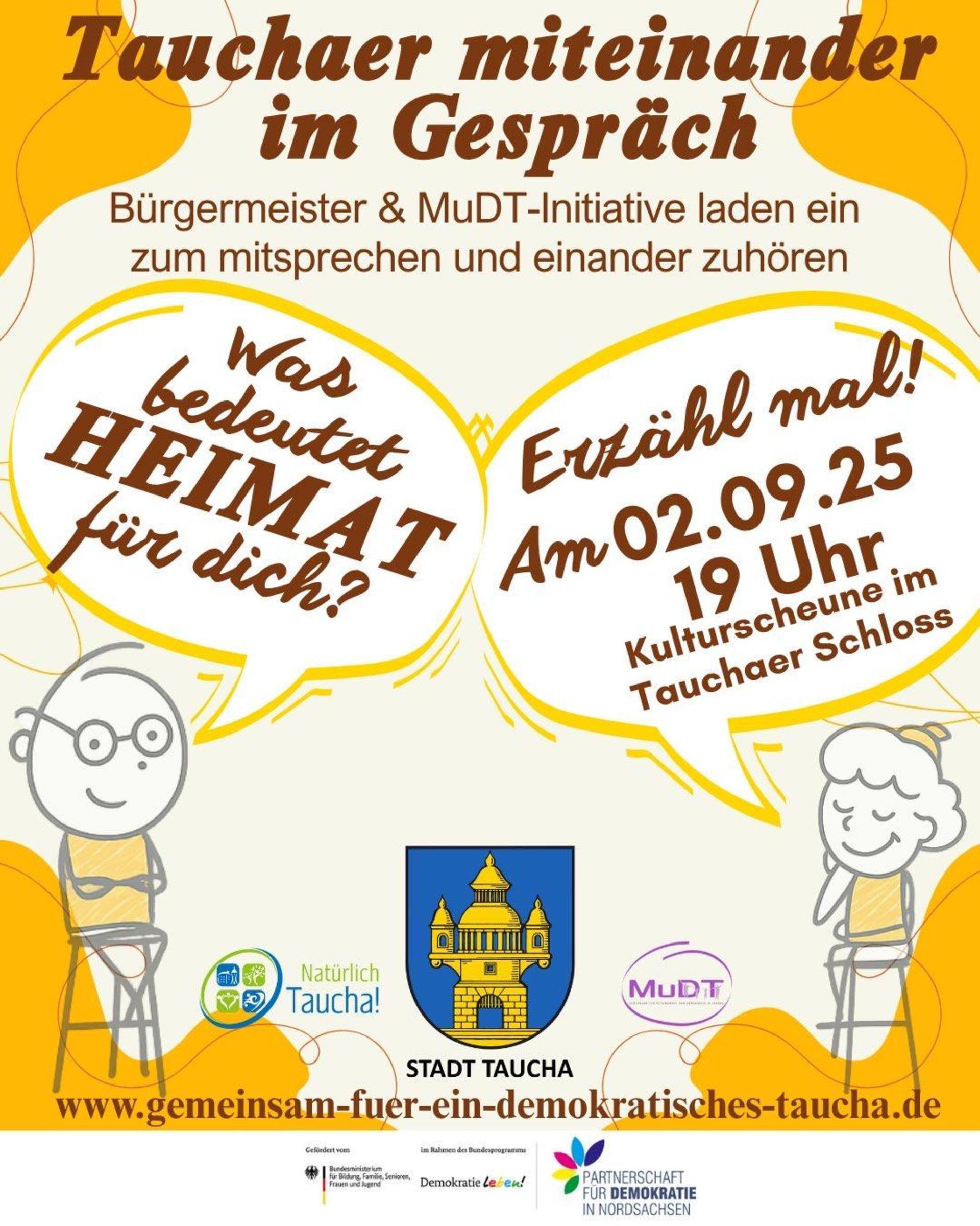 Das Veranstaltungsplakat (Foto: MuDT-Initiative)