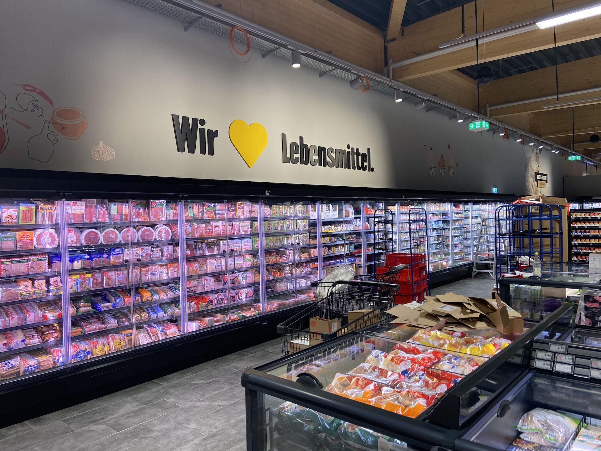 Blick in den neuen EDEKA-Markt. (Foto: taucha-kompakt.de)