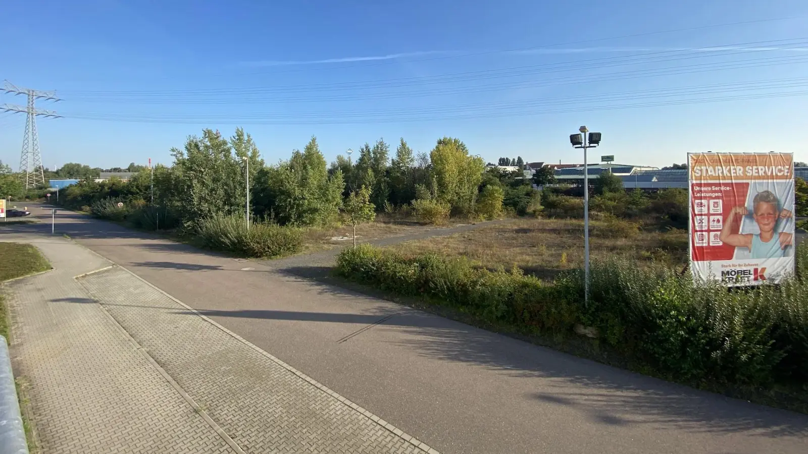 So sah es noch Anfang September auf dem Gelände aus. (Foto: taucha-kompakt.de)