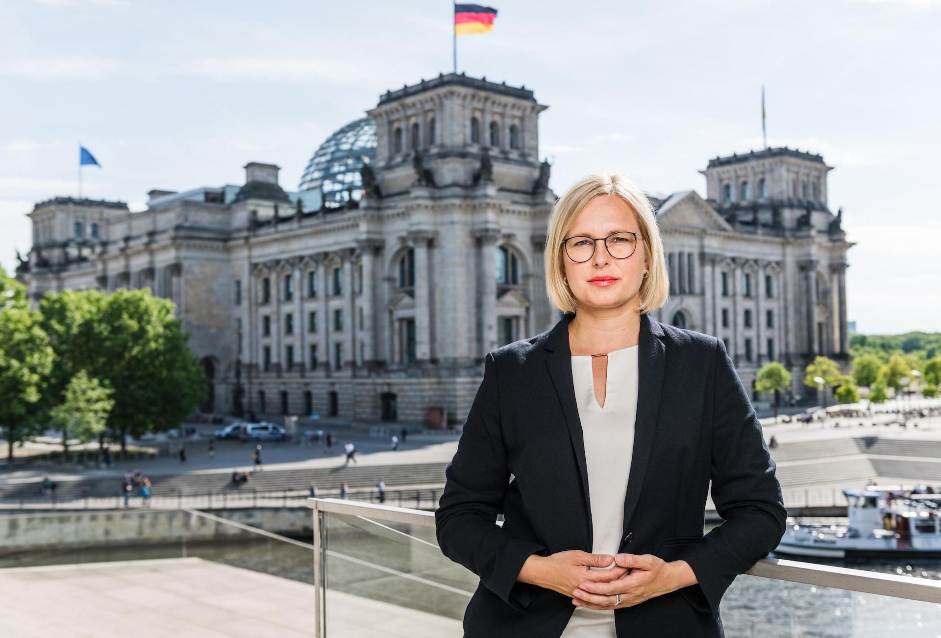 Die CDU-Kreisvorsitzende Christiane Schenderlein lädt zum Neujahrsempfang der Partei nach Taucha ein. (Foto: CDU Nordsachsen)