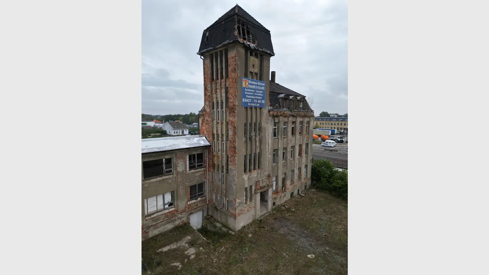 Das Turmhaus soll als erstes begonnen werden. (Foto: Daniel Große)