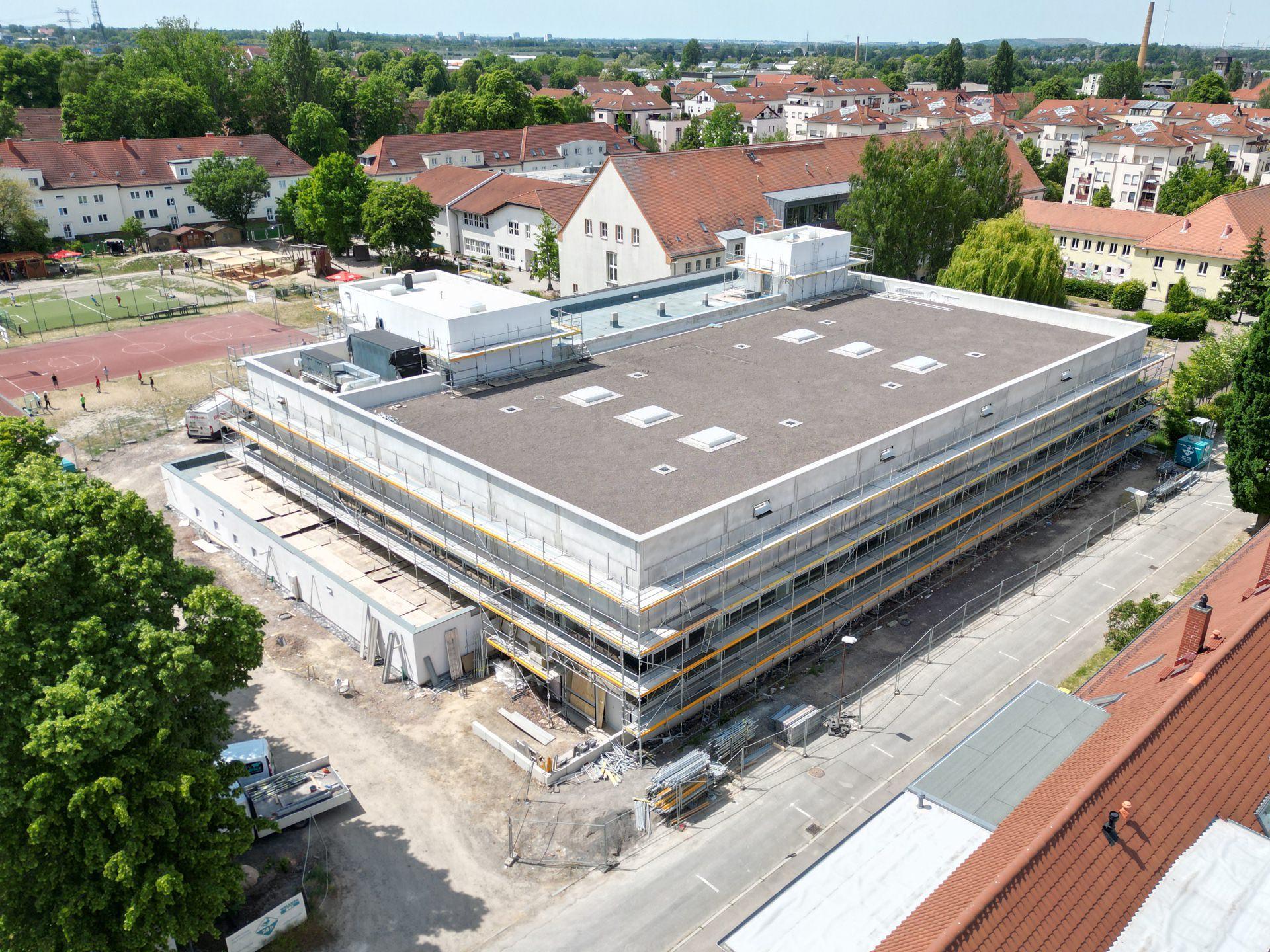 Neue Sporthalle der Oberschule: Kosten jetzt nahezu verdoppelt (Foto: taucha-kompakt.de)