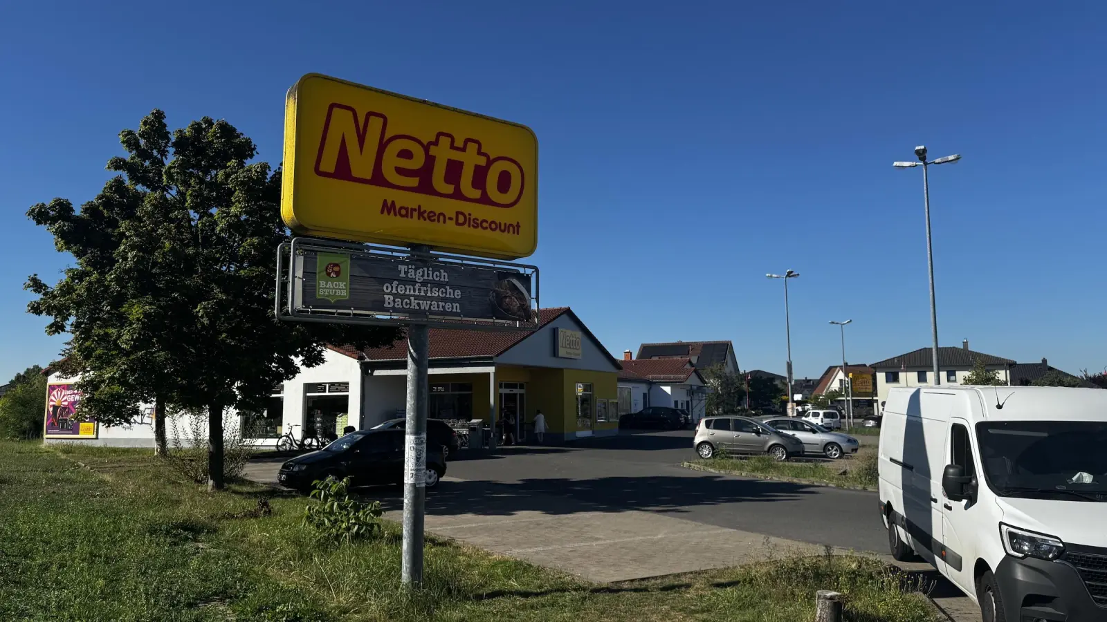 Der Netto-Standort an der Max-Liebermann-Straße wird abgerissen und neu gebaut.  (Foto: Daniel Große)