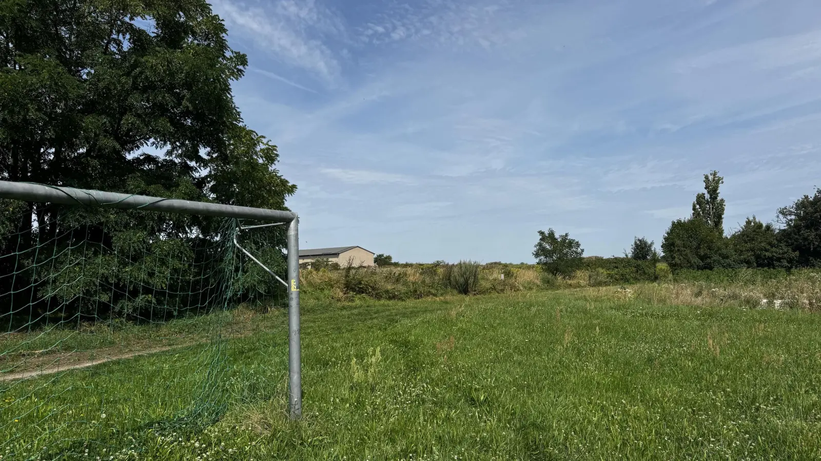 Rings um den Sportplatz in Pönitz soll aufgeräumt werden. Vor allem Grünschnitt wird hier immer wieder illegal entsorgt. (Foto: Rösl GmbH)