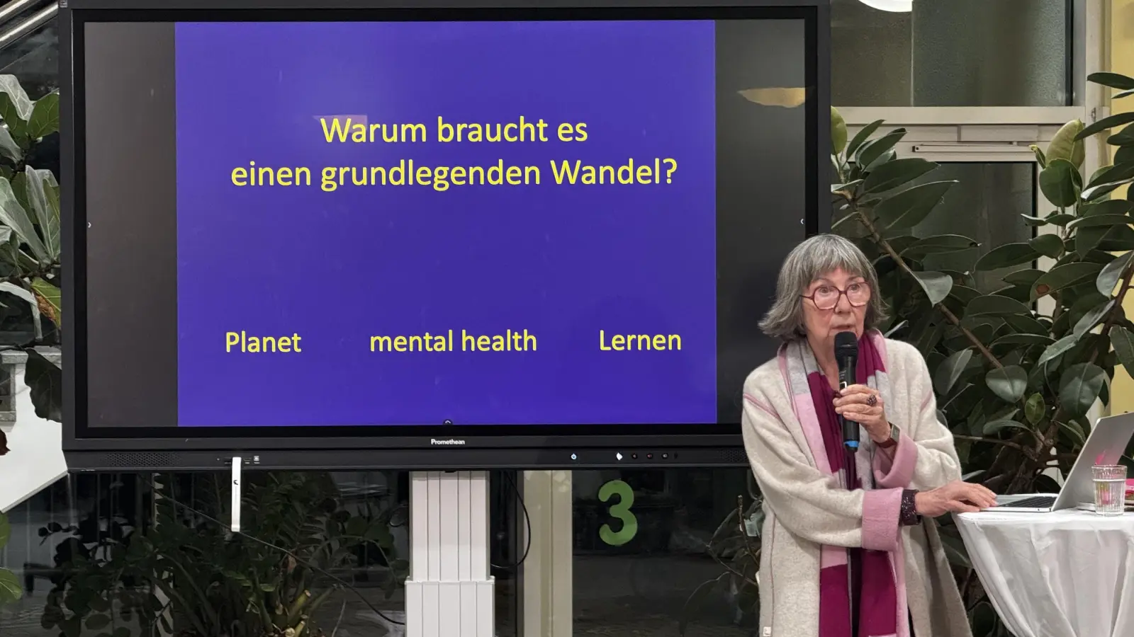 Margret Rasfelds Vortrag beeindruckte die Anwesenden besonders. (Foto: Daniel Große)