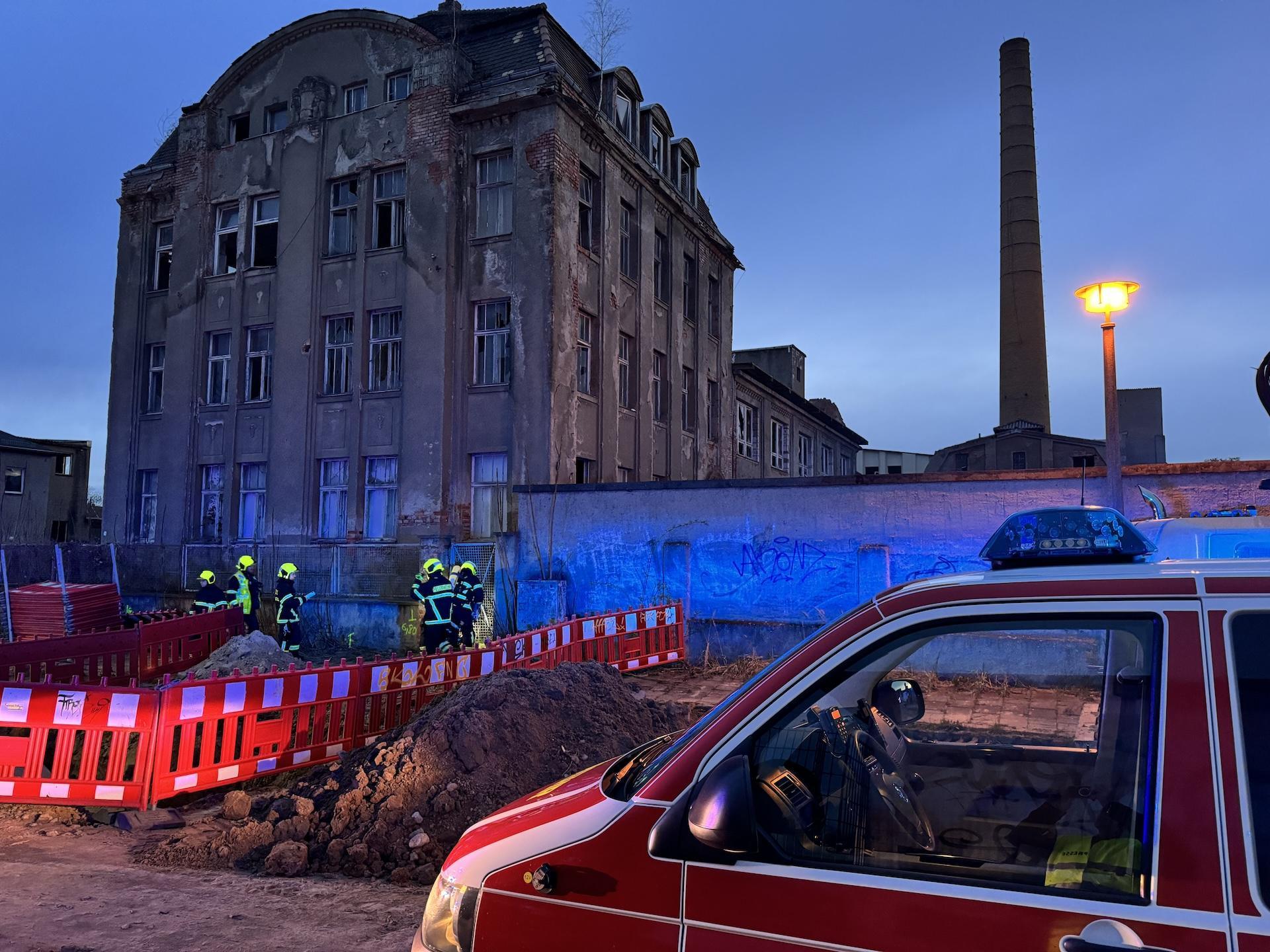 Viel zu löschen gab es glücklicherweise nicht. (Foto: Daniel Große)