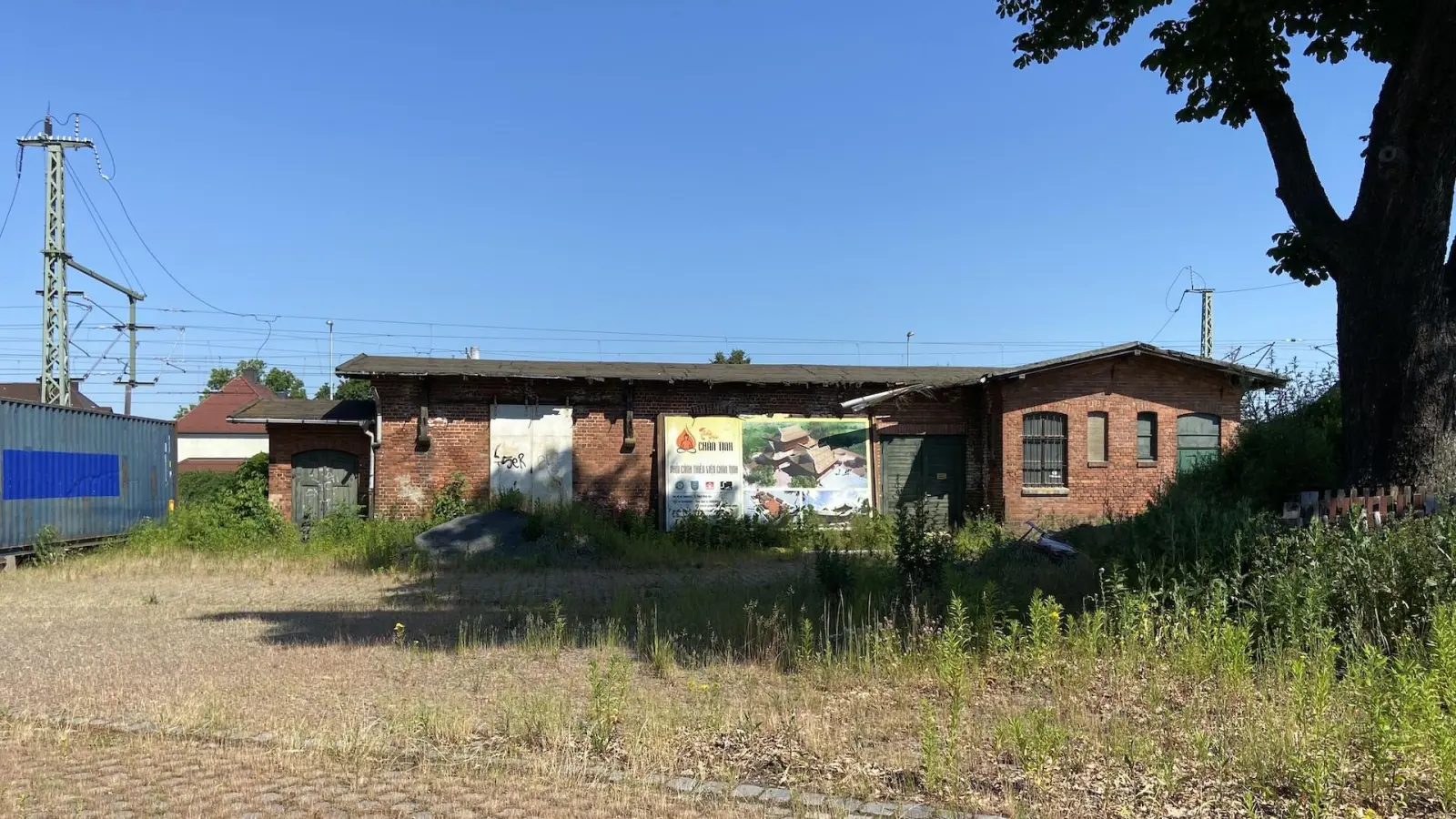 Der Tempel soll am Tauchaer Bahnhof entstehen. (Foto: taucha-kompakt.de)