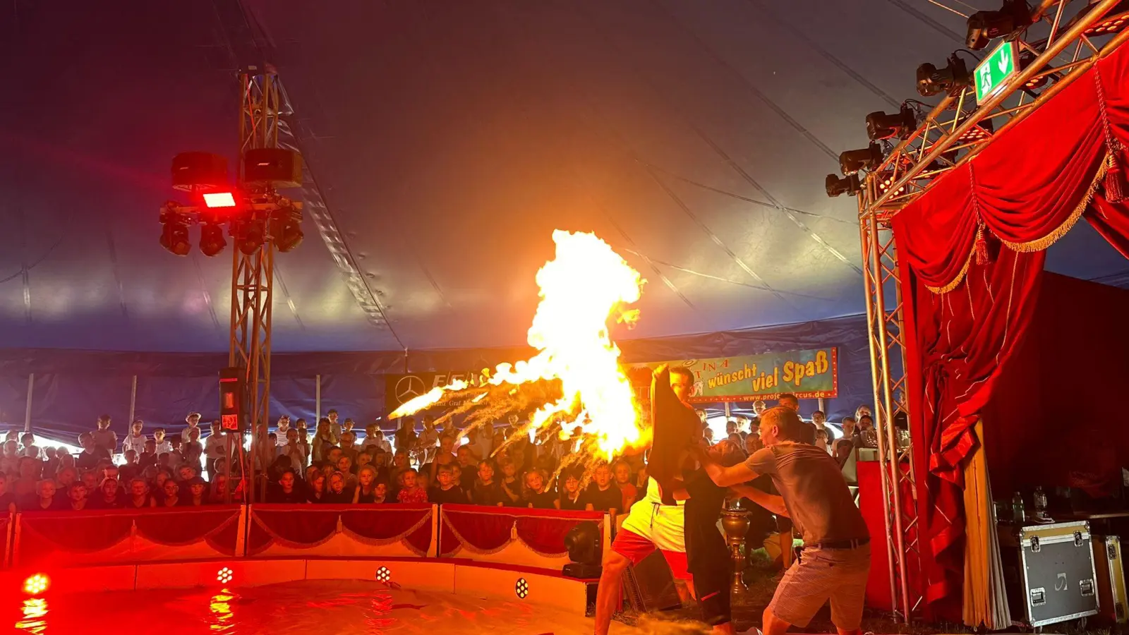 Es geht heiß zur Sache!  (Foto: Nadine Thalmann)