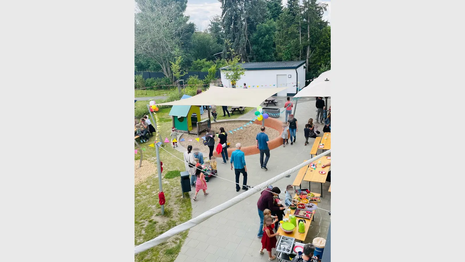 Am vergangenen Freitag fand das Sommerfest in der Kita Kükennest statt. (Foto: DRK Kita Kükennest)