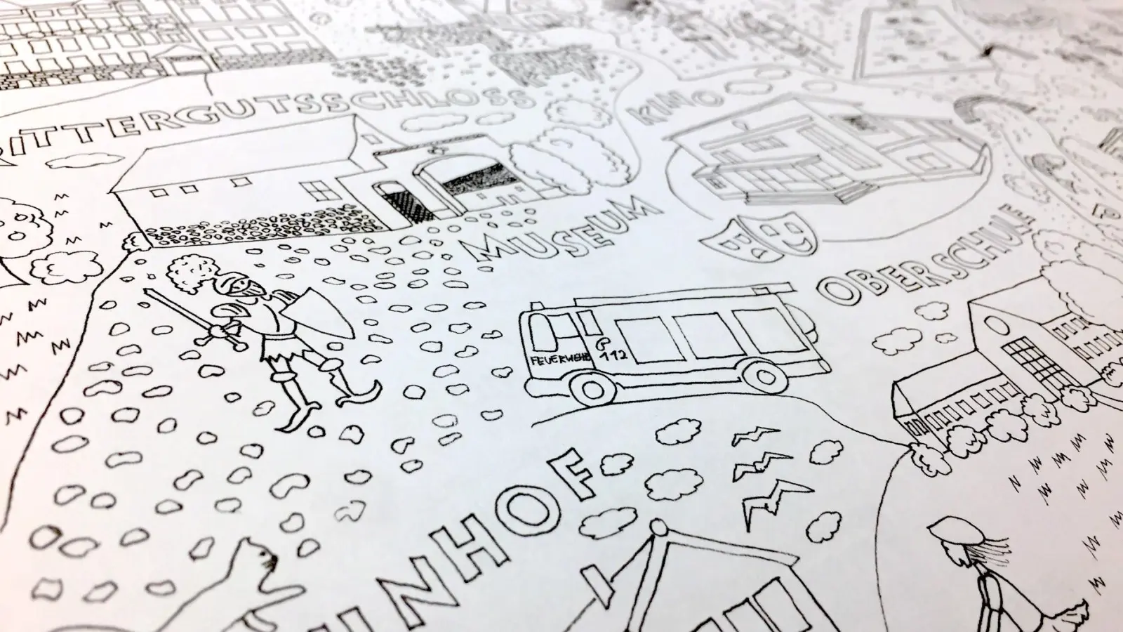 Taucha hat sein erstes Wimmelbild zum Ausmalen (Foto: taucha-kompakt.de)