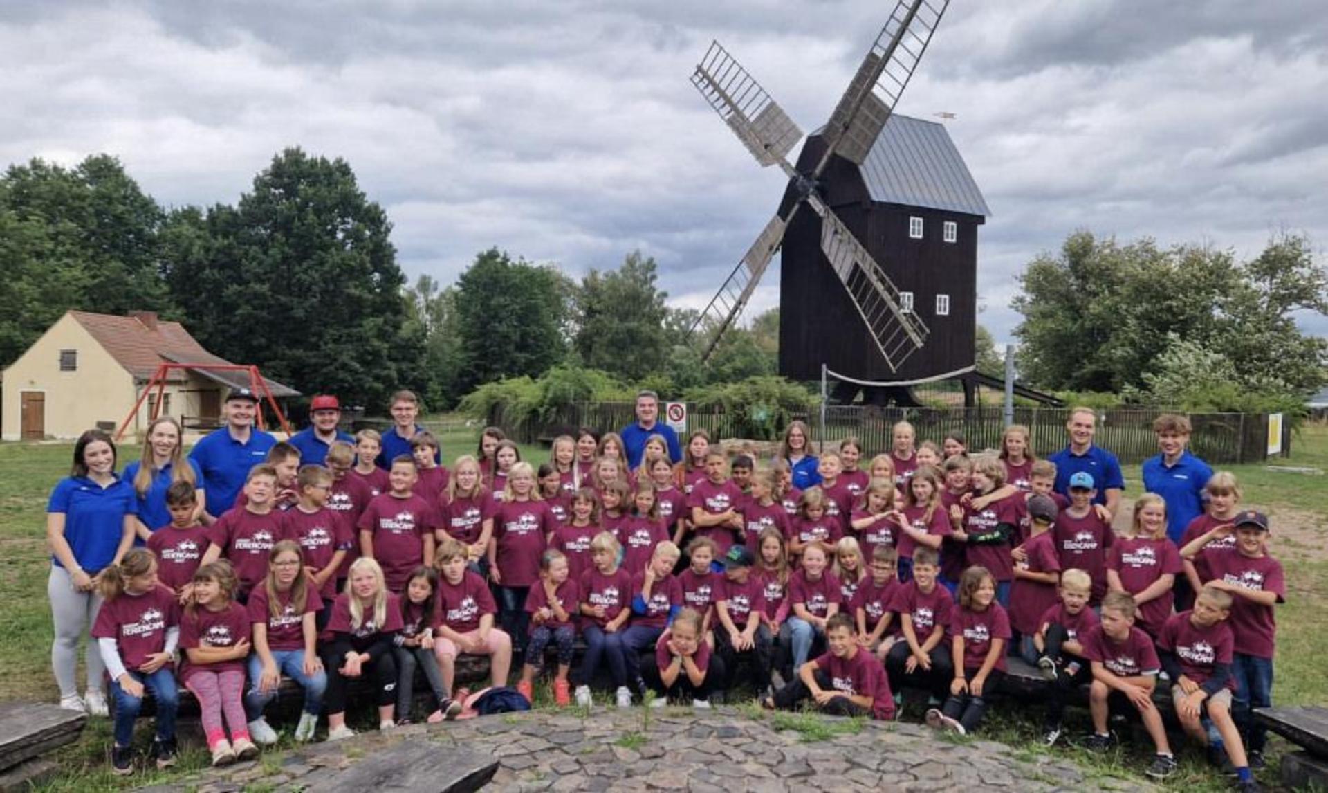 Spaß für Kinder im Feriencamp Reibitz (Foto: Verein Arbeit und Leben Sachsen)