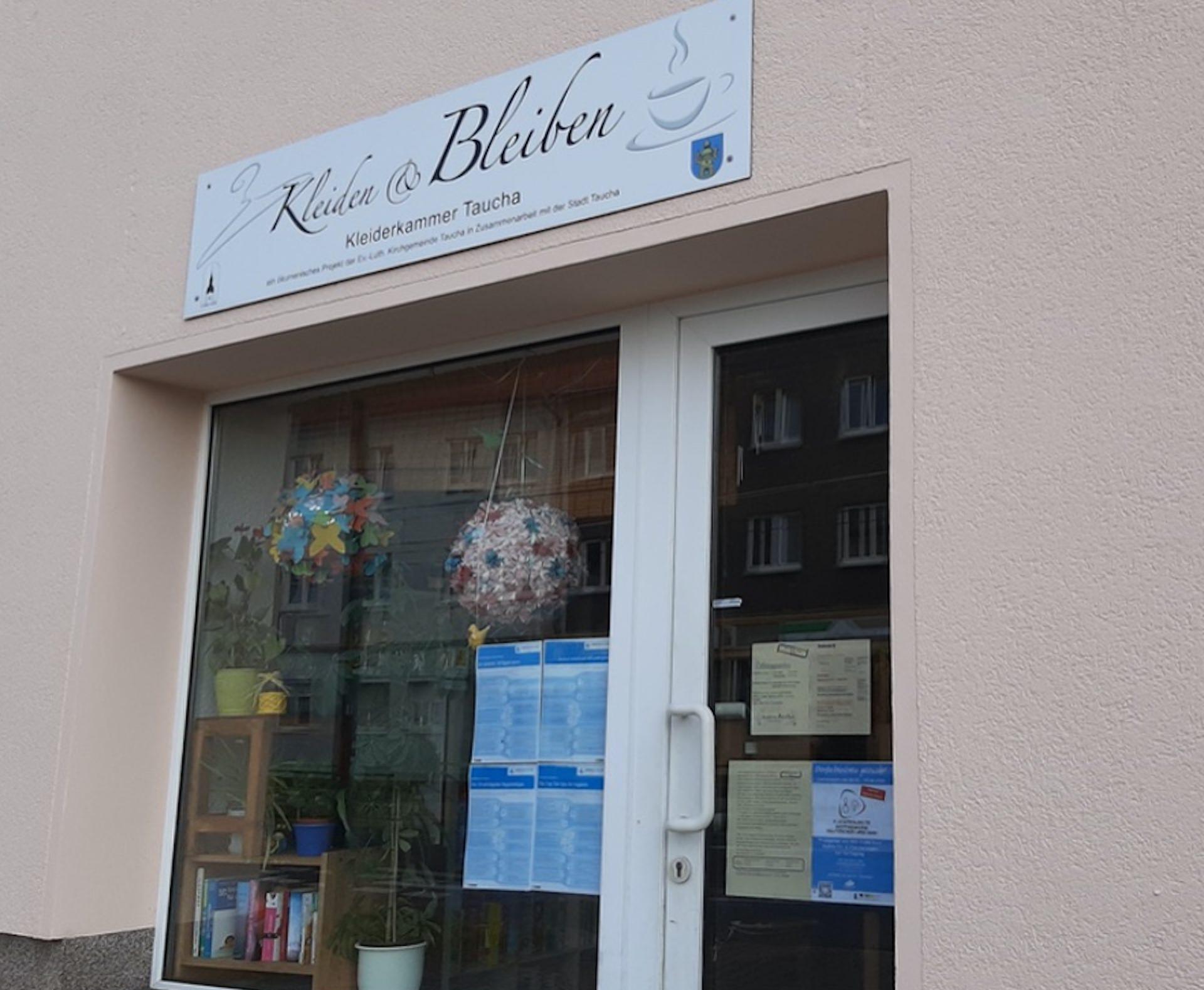 Die Kleiderkammer in der Leipziger Straße 71. (Archivbild: Daniel Große)