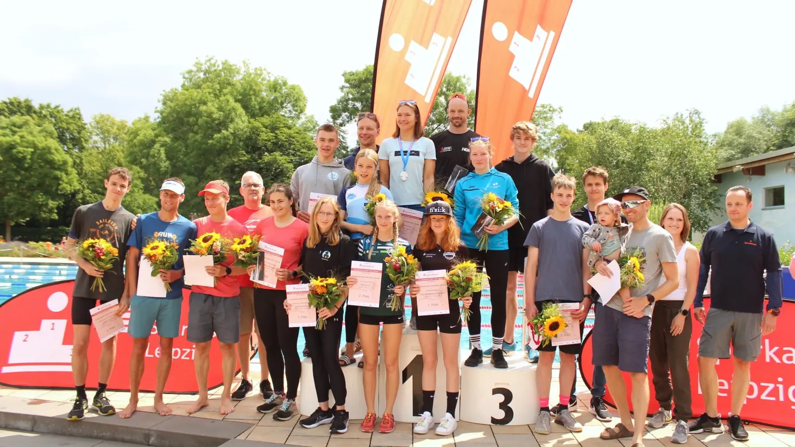 Sportliche Erfolge zum 10. Sparkassen swim &amp; run Taucha (Foto: taucha-kompakt.de)