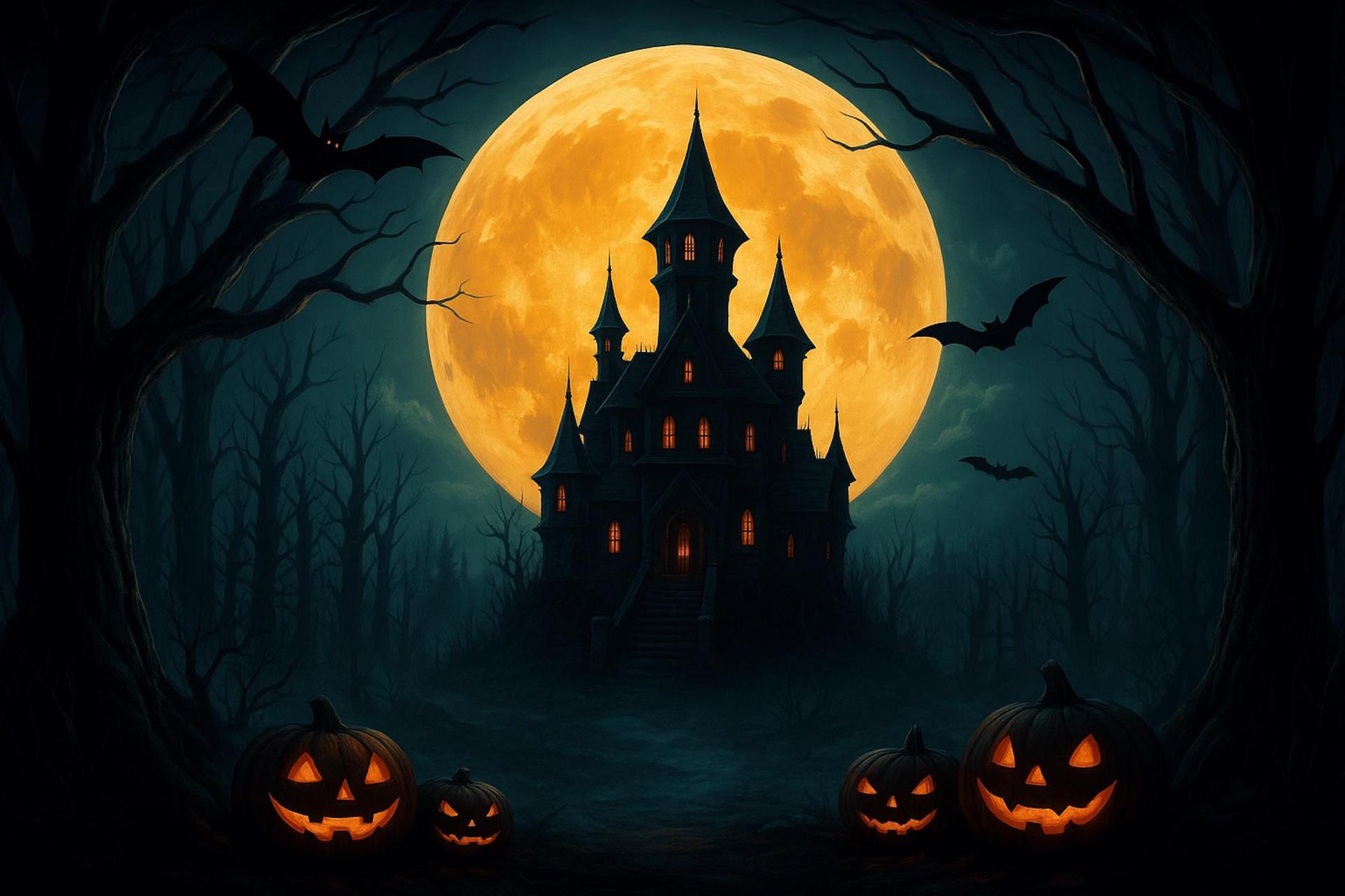 In Taucha wird's gruselig (Foto: KI-generiert)