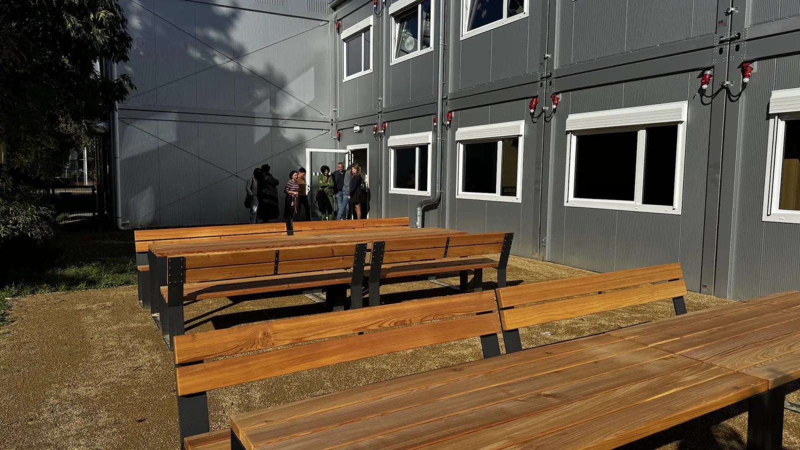 Im „grünen Klassenzimmer” kann im Freien gelernt werden. (Foto: Daniel Große)