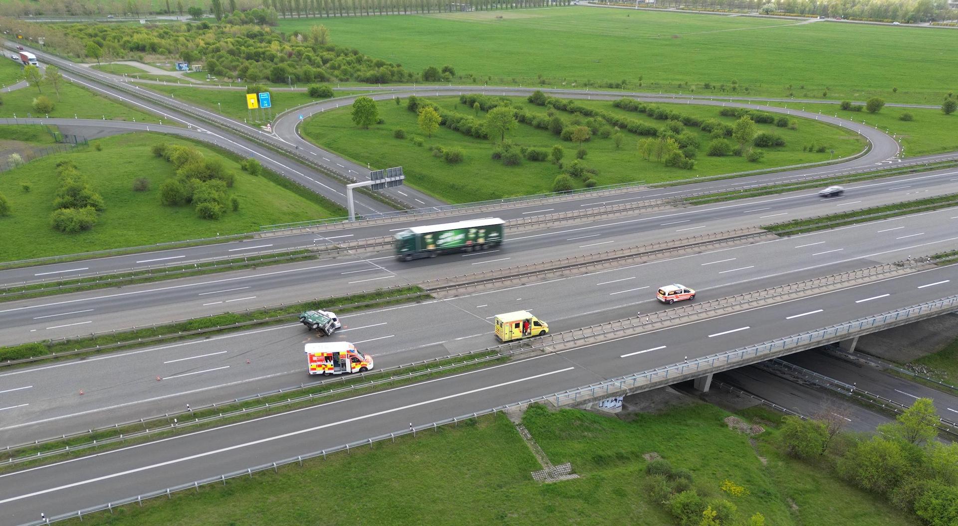 Bei dem Unfall wurde eine Frau leicht verletzt. (Foto: Daniel Große)