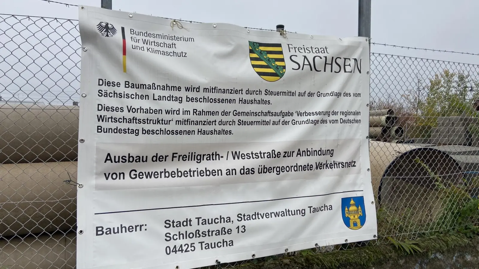 Die Baumaßnahme wird gefördert. (Foto: taucha-kompakt.de)