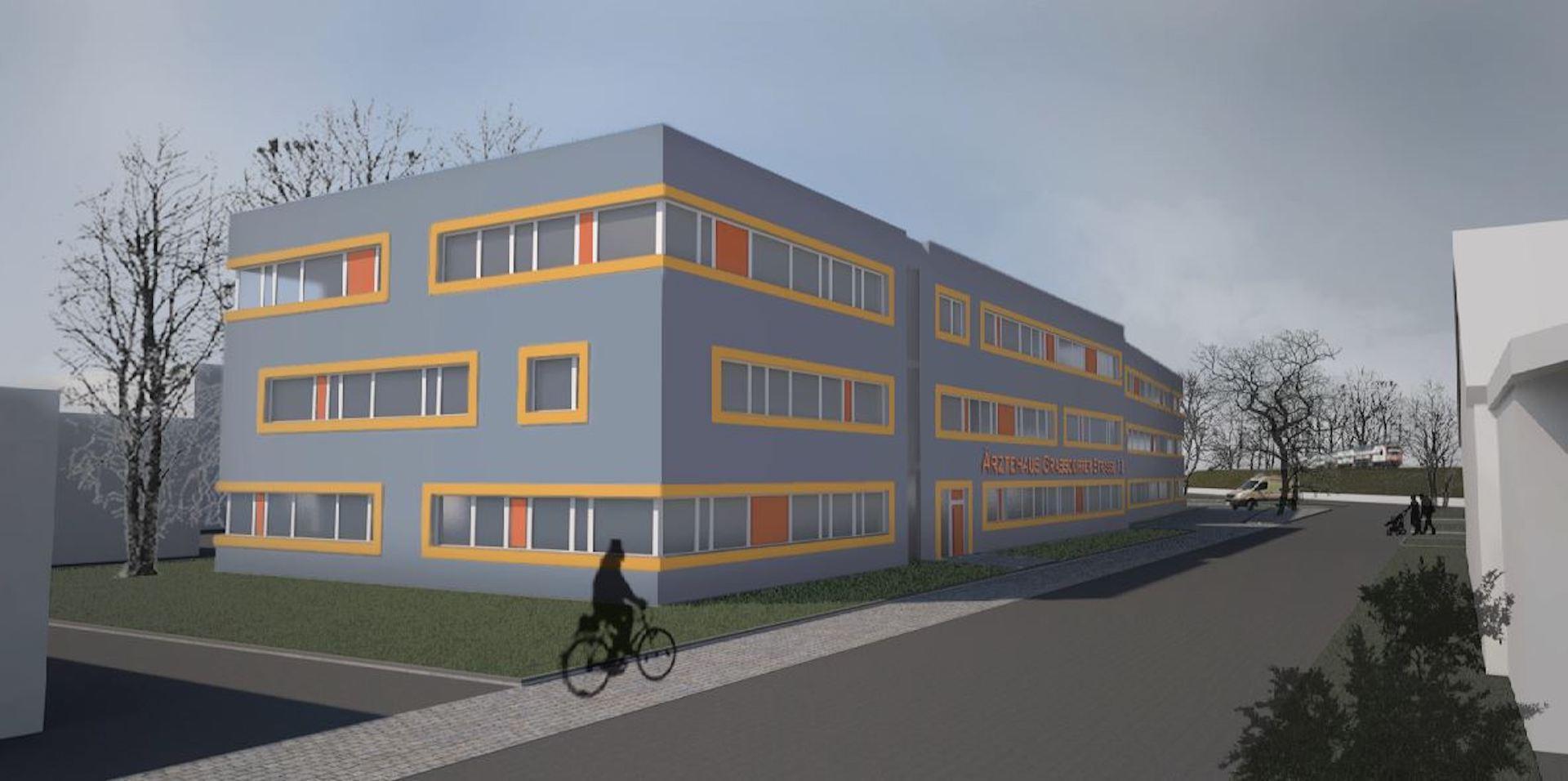 So soll das neue Ärztehaus aussehen. (Foto: taucha-kompakt.de)