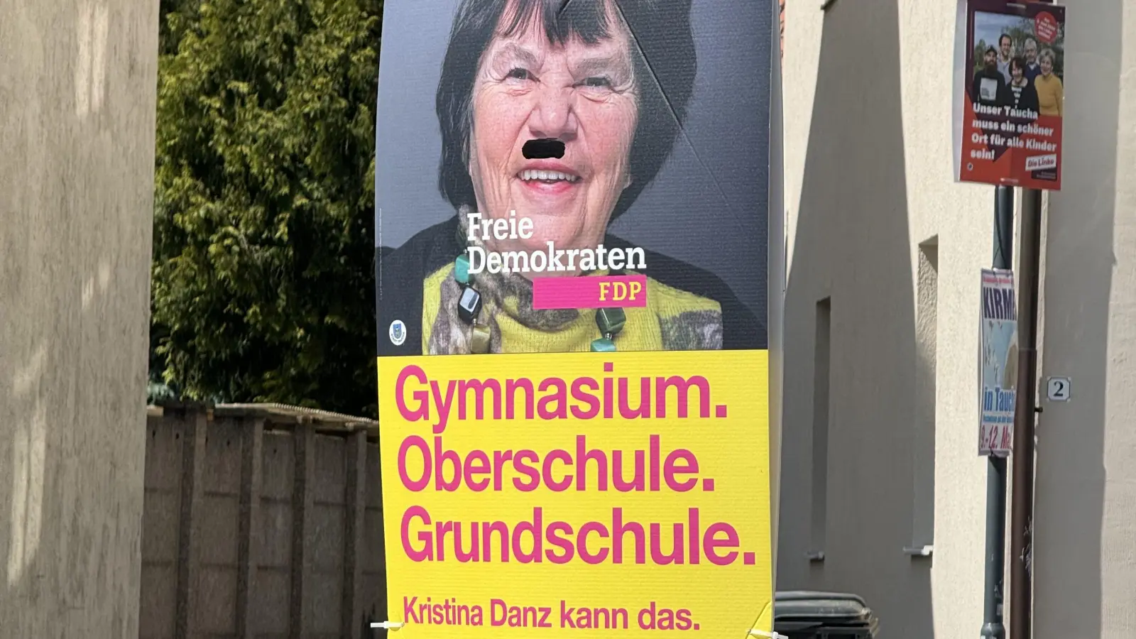 Auch das ist Sachbeschädigung und strafbar. (Foto: Daniel Große)
