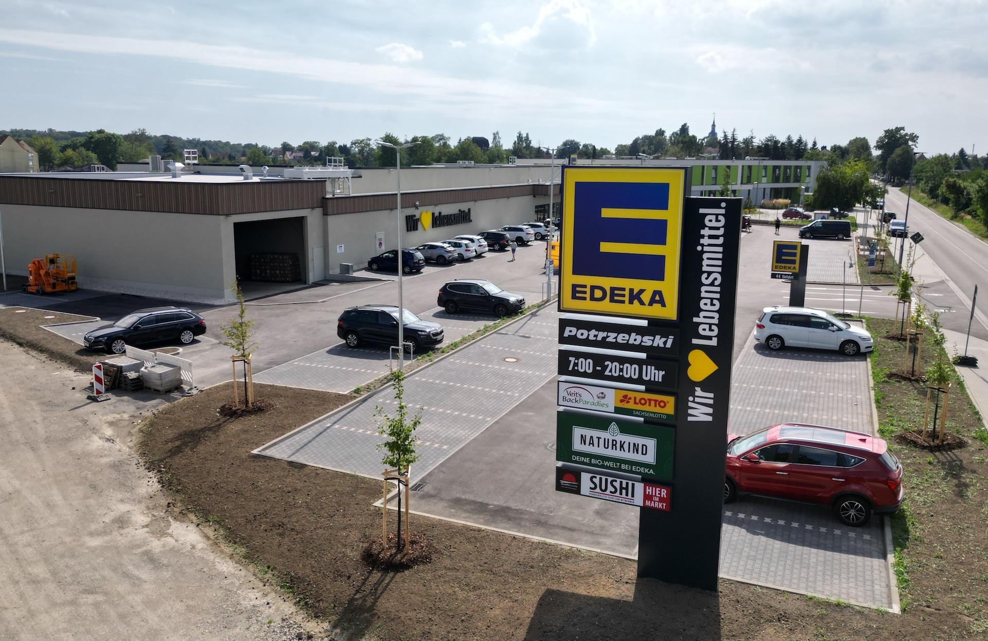 Der EDEKA-Markt in Taucha (Foto: Daniel Große)