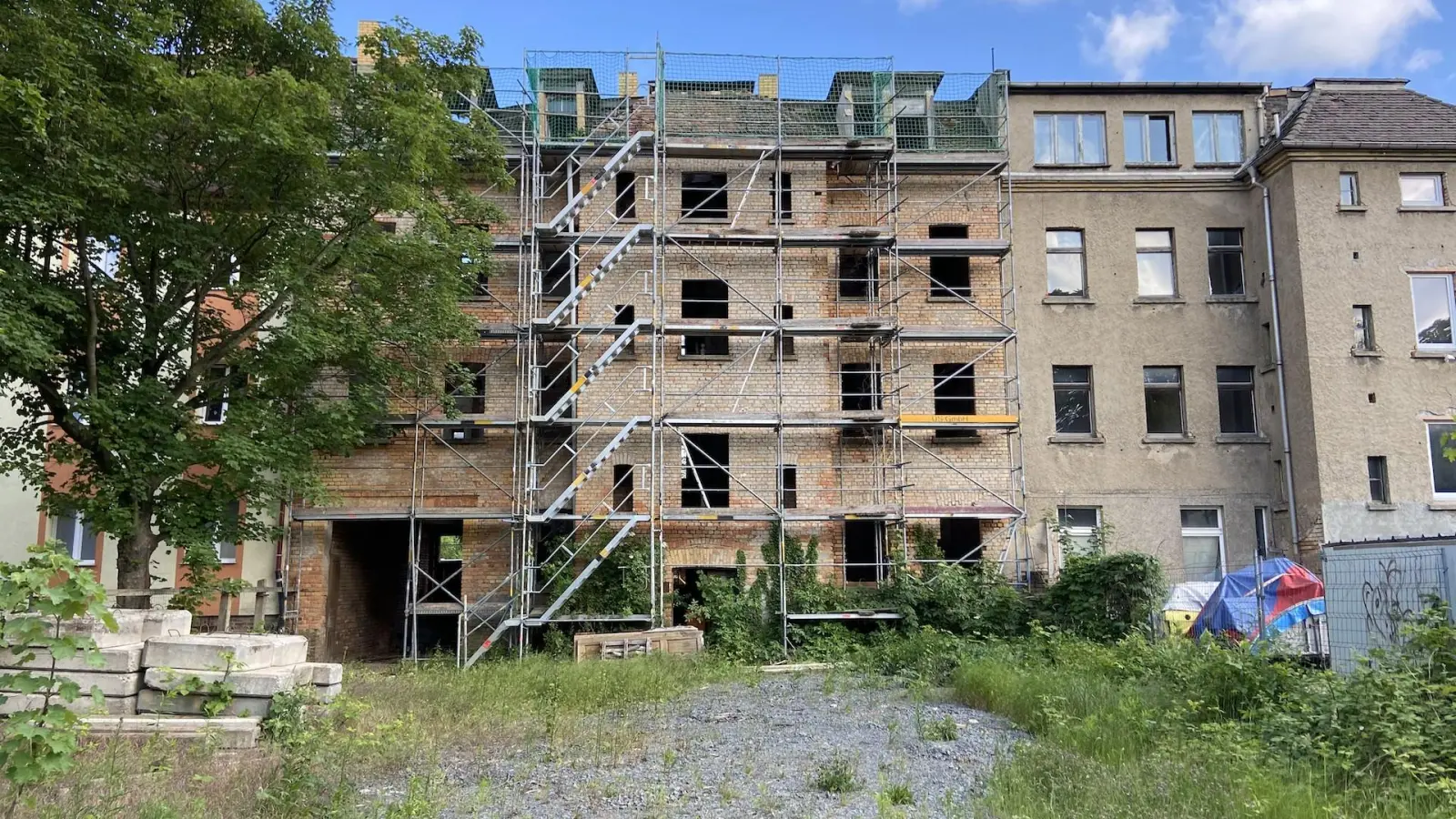 „Villa Taucha”: Sanierung des Altbaus und Gelder der Anleger gefährdet? (Foto: taucha-kompakt.de)