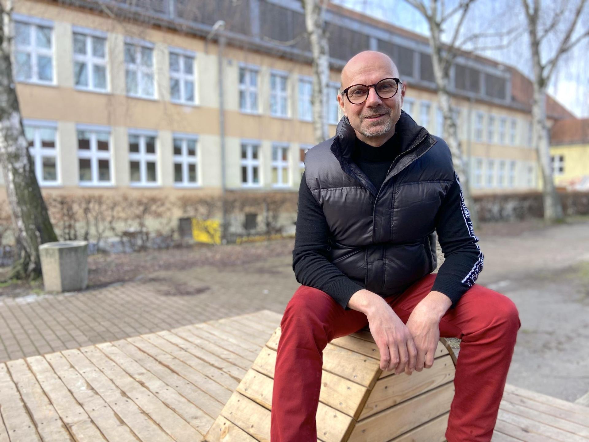 Mathias Götzl, neuer Leiter der Oberschule Taucha. Foto: Daniel Große (Foto: taucha-kompakt.de)