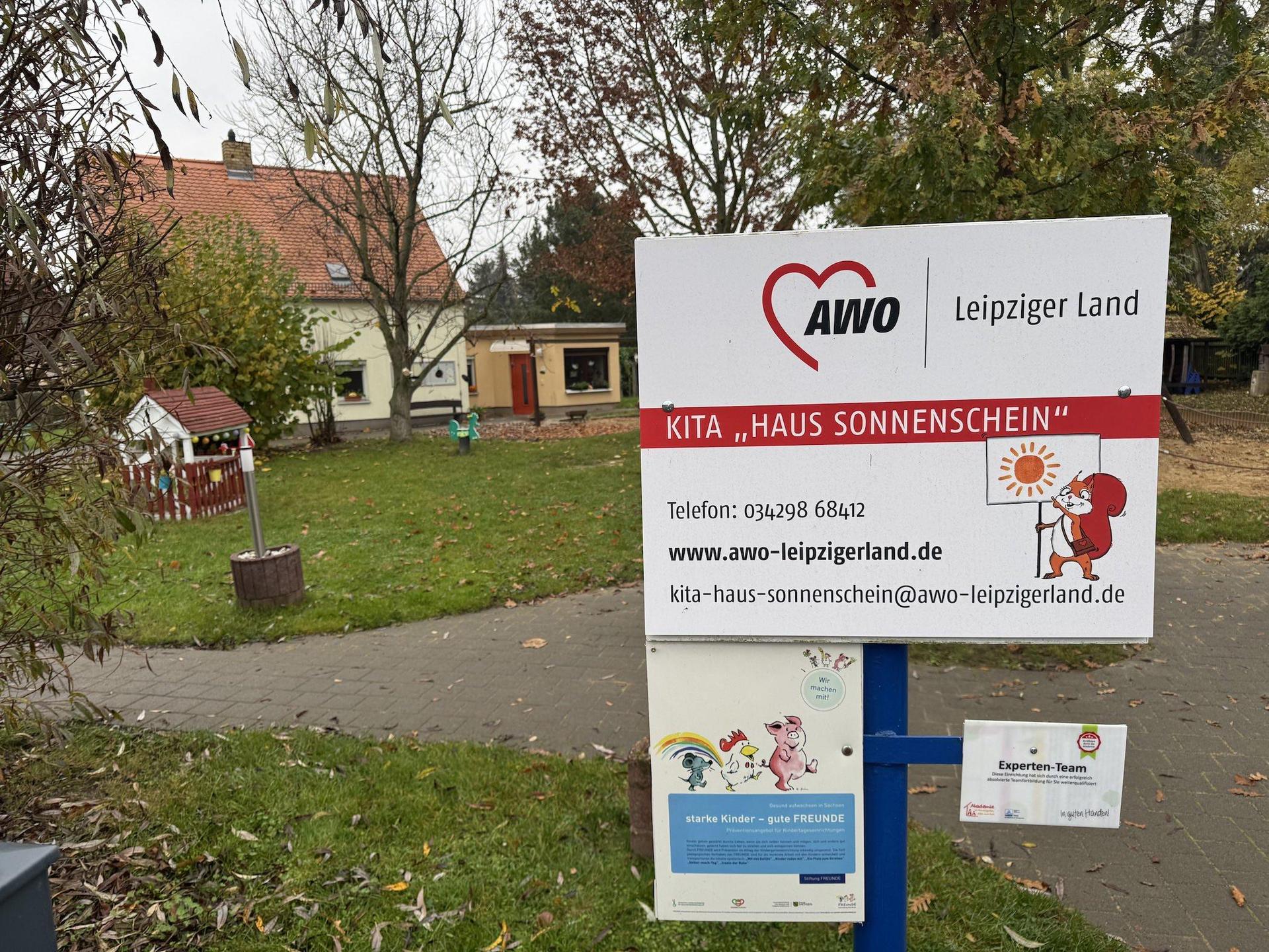 Die Kita Haus Sonnenschein soll geschlossen werden. (Foto: Daniel Große)