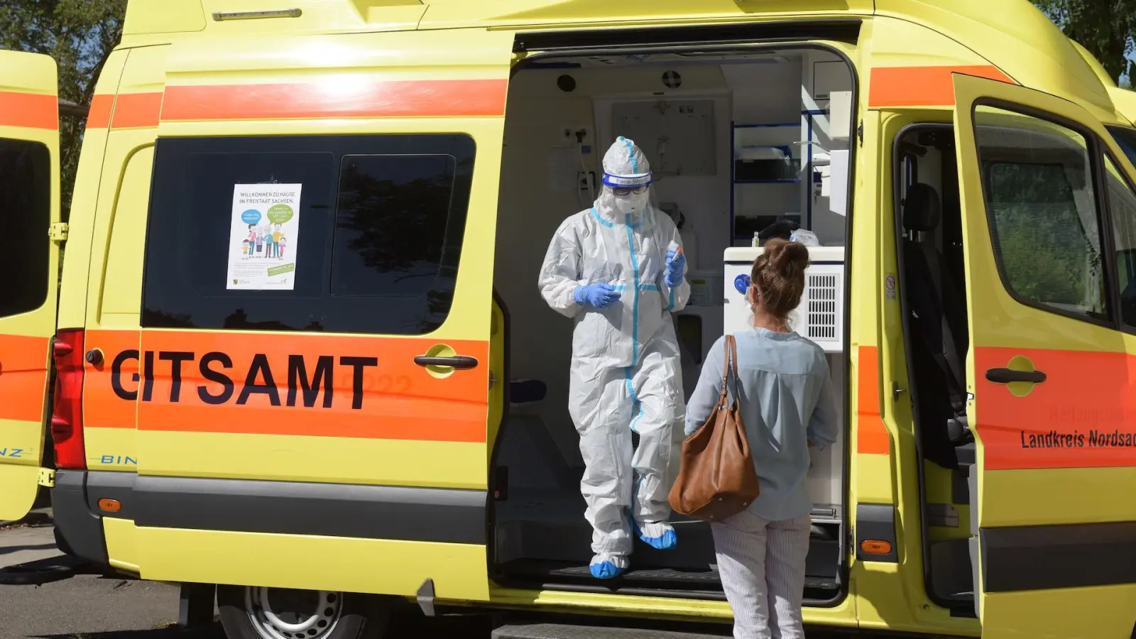 Landkreis Nordsachsen hat nun ein Corona-Mobil (Foto: taucha-kompakt.de)