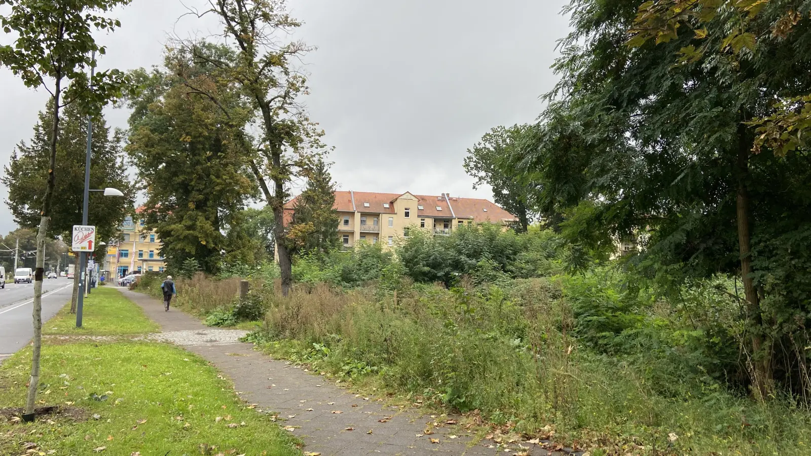 Hier soll der Bogumilspark entstehen. (Foto: taucha-kompakt.de)