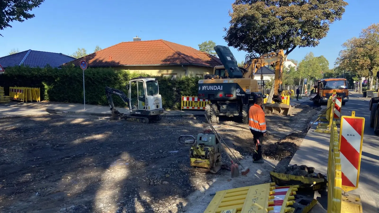 Graßdorfer Straße: Ab kommenden Freitag wieder freie Fahrt (Foto: taucha-kompakt.de)