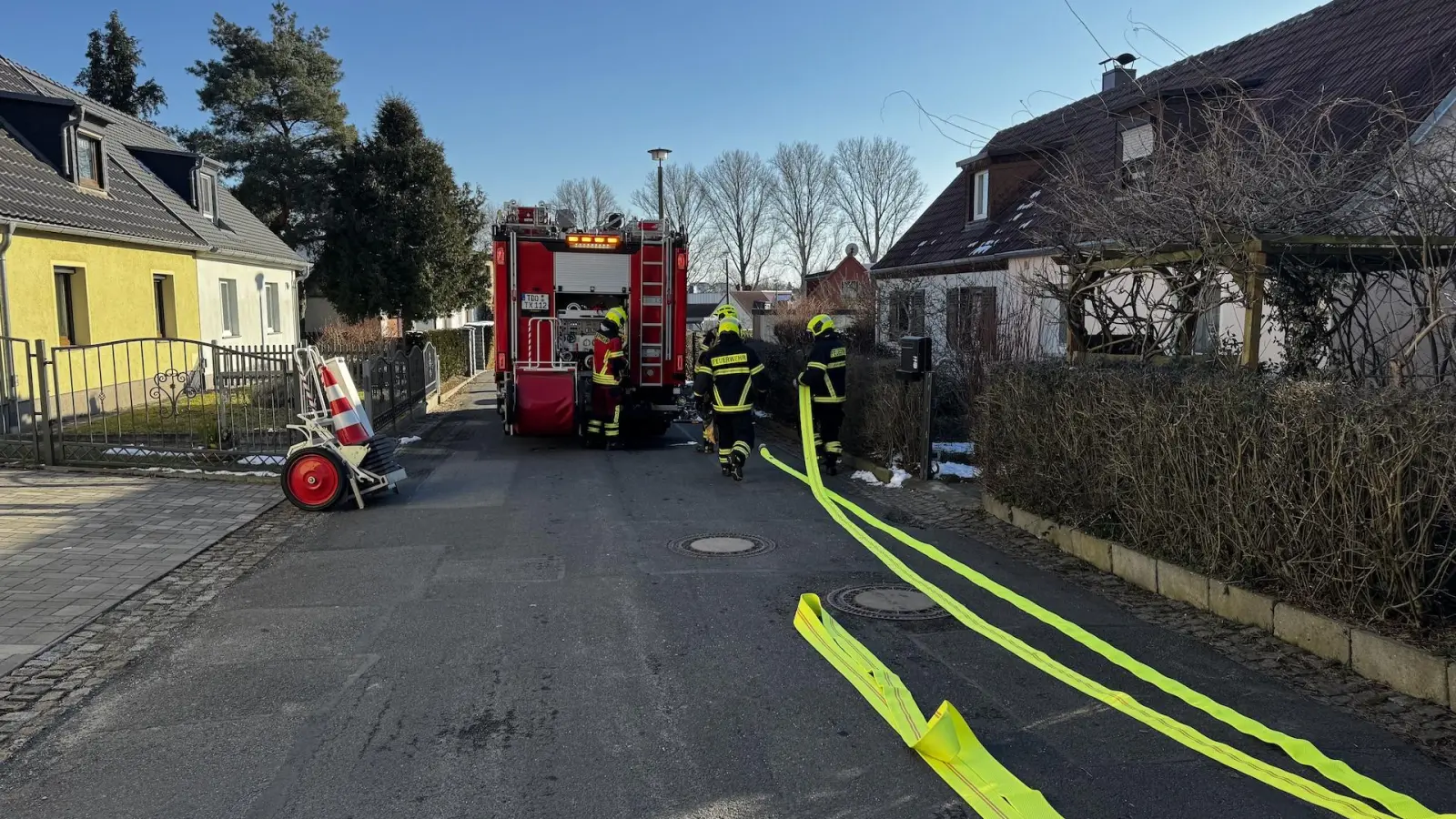 Der Einsatz war schnell beendet. (Foto: Daniel Große)