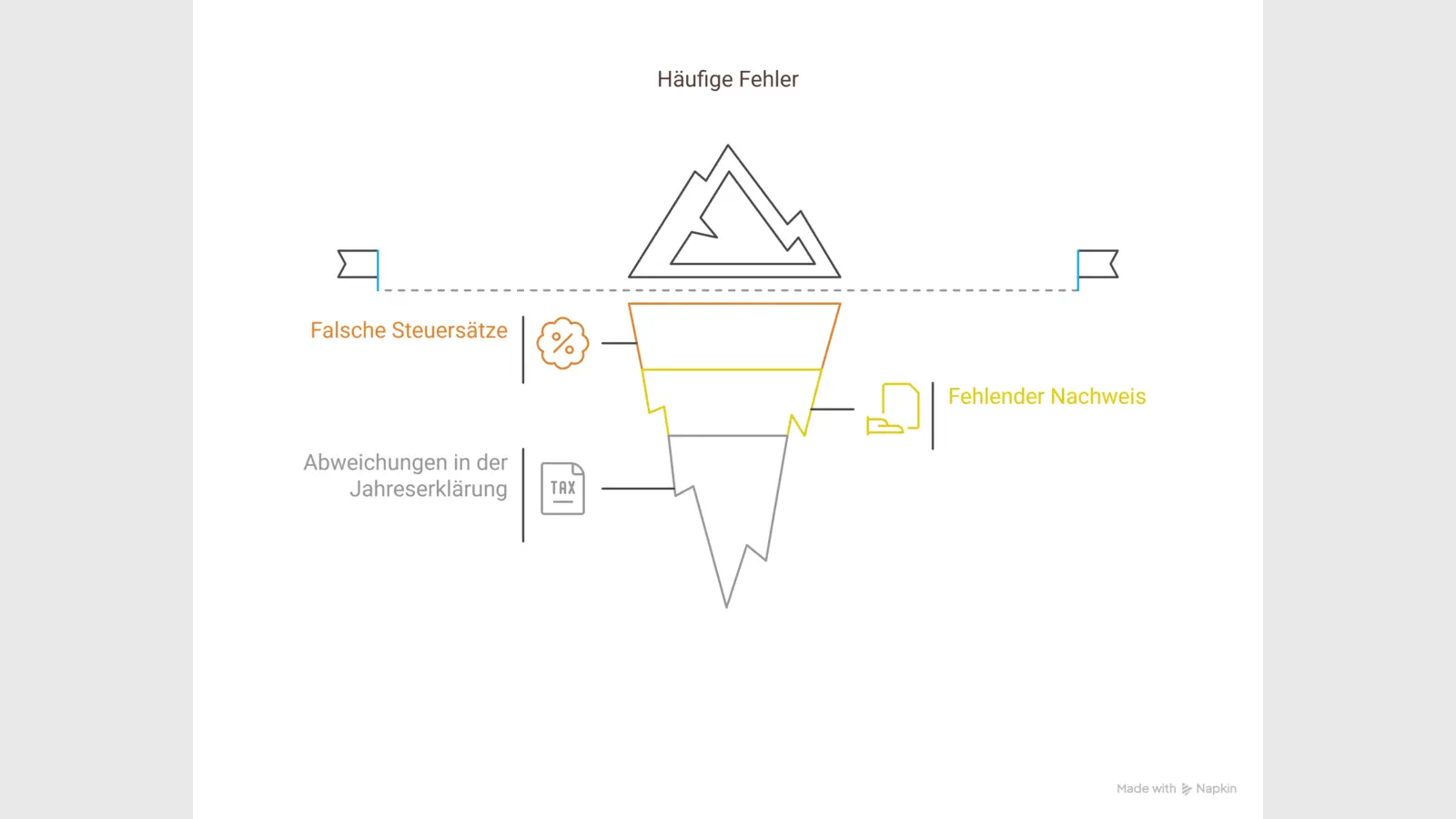 Häufige Fehler in der Umsatzsteuererklärung (Foto: Servicethemen)