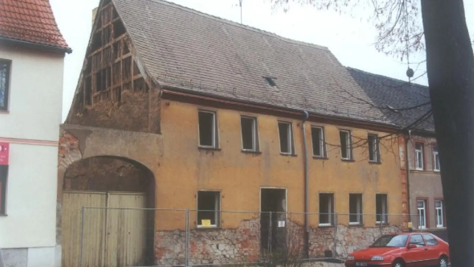 Dieses Haus stand einst am Markt 6. Foto: Archiv Familie Engelhard (Foto: taucha-kompakt.de)